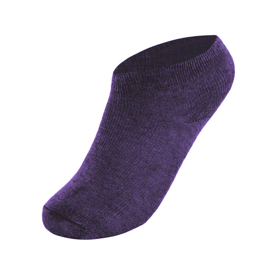 AIRLIFE SOFT SHORT SOCKS - PURPLE