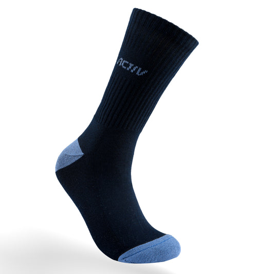 ACTIV TOWEL SHORT SOCKS - NAVY