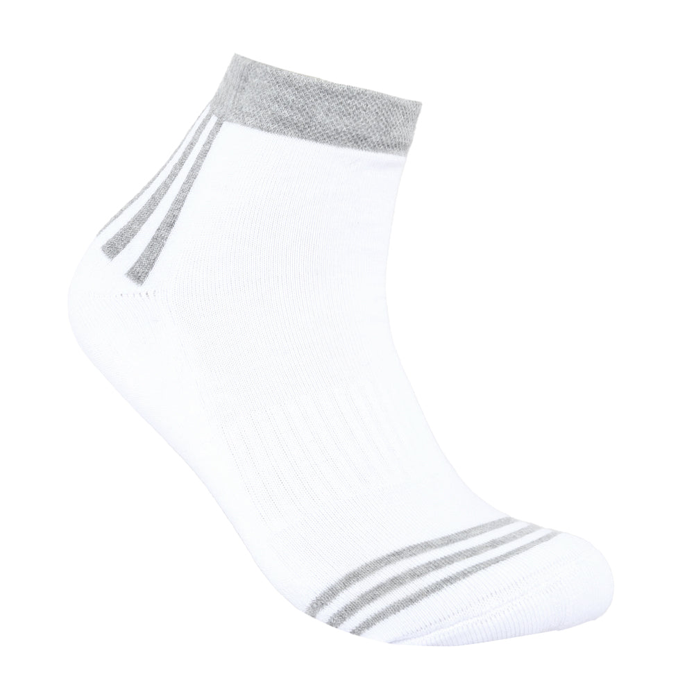 ACTIV SHORT SOCKS-P*3 - WHITE