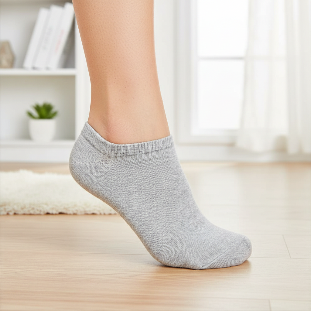 ACTIV H-TOWEL ANKLE SOCKS-P*4 - COLORS