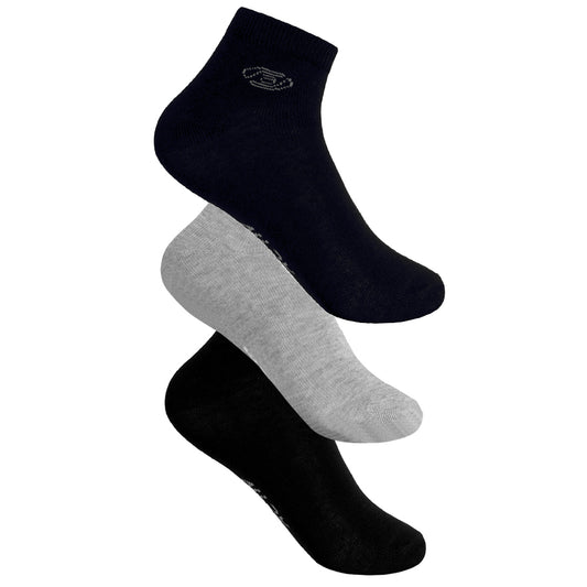 ACTIV SOFT ANKLE SOCKS-P*3 - COLORS