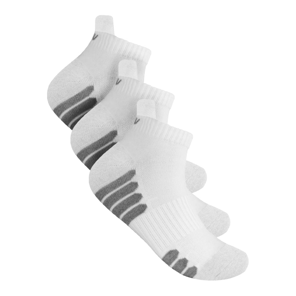 ACTIV SOFT ANKLE SOCKS-P*3 - WHITE