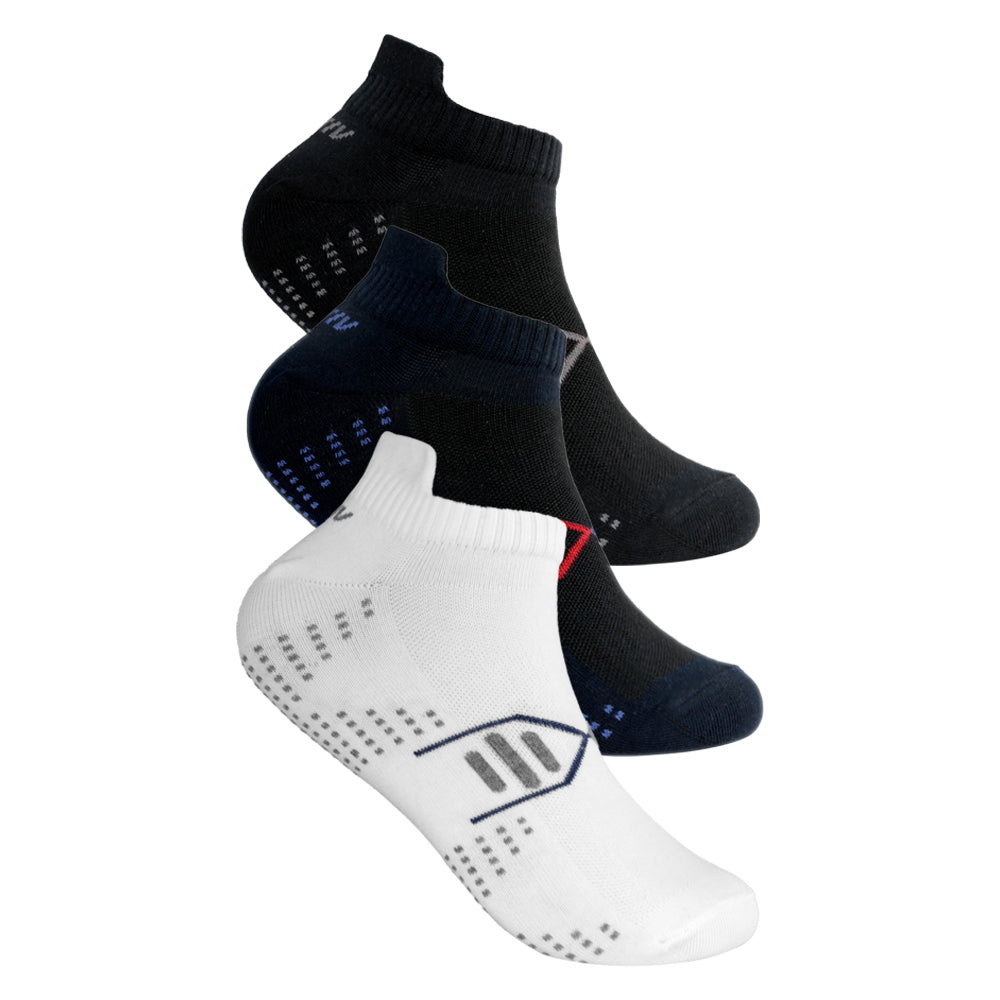 ACTIV SOFT ANKLE SOCKS-P*3 - COLORS