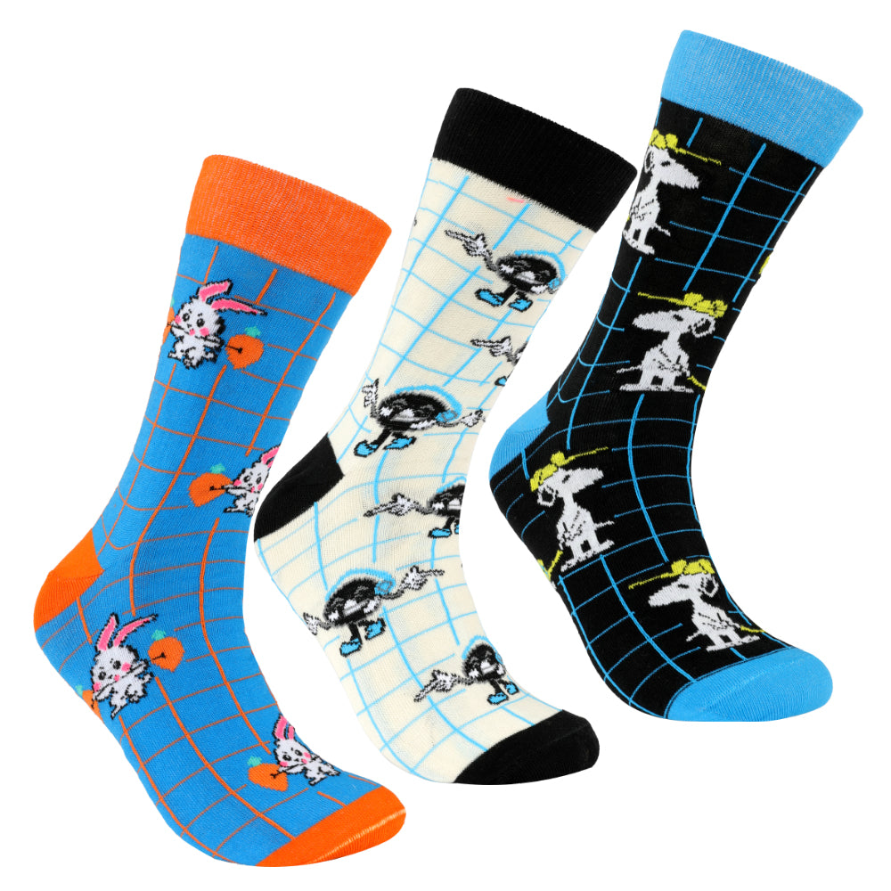 ACTIV SOFT LONG SOCKS-P*3 - COLORS