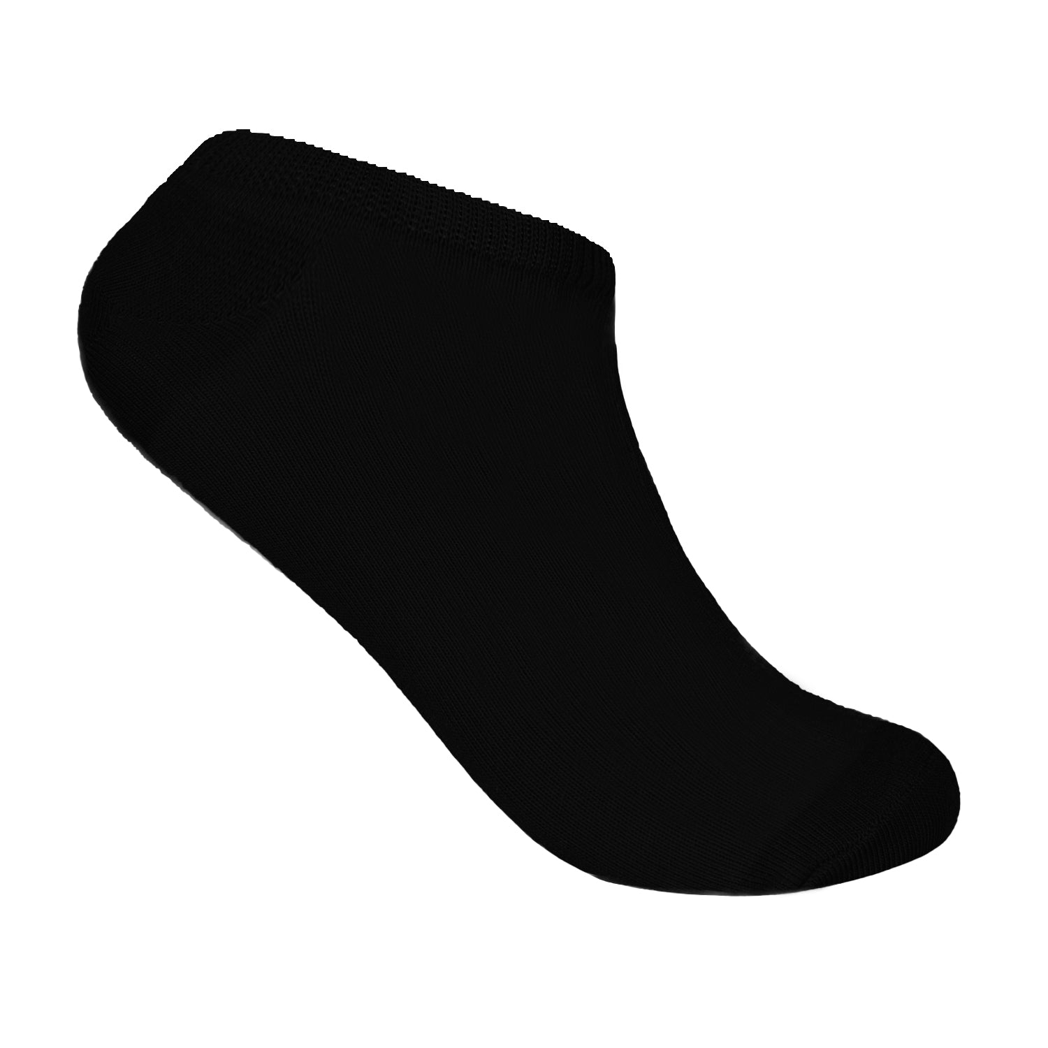 TOWEL INVISIBLE SOCKS-P*3 - BLACK*WHITE