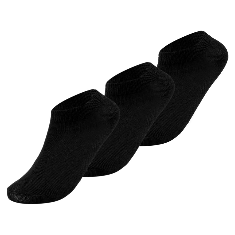 ACTIV SOFT ANKLE SOCKS-P*3 - BLACK