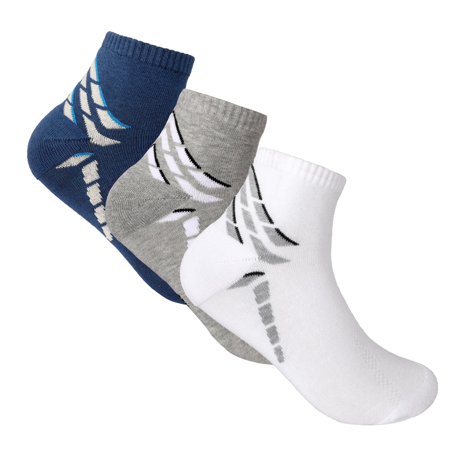 ACTIV H-TOWEL SHORT SOCKS-P*3 - COLORS