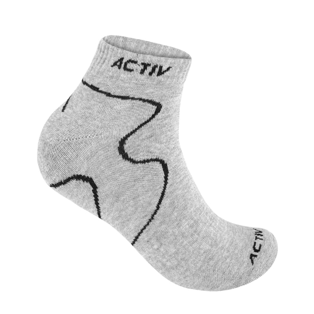 ACTIV H-TOWEL ANKLE SOCKS-P*4 - COLORS