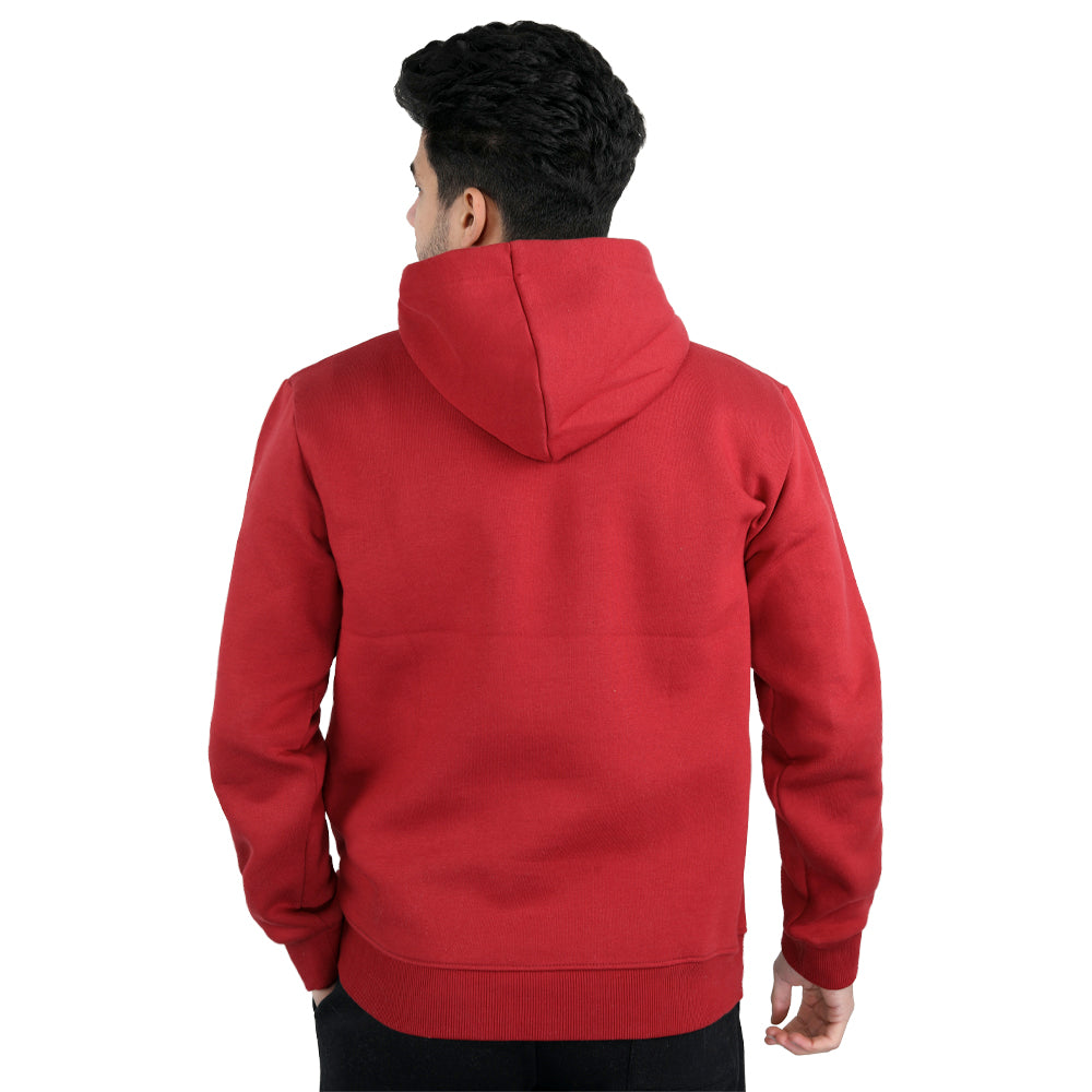 ACTIV BASIC HOODIE SWEATSHIRT - BURGUNDY