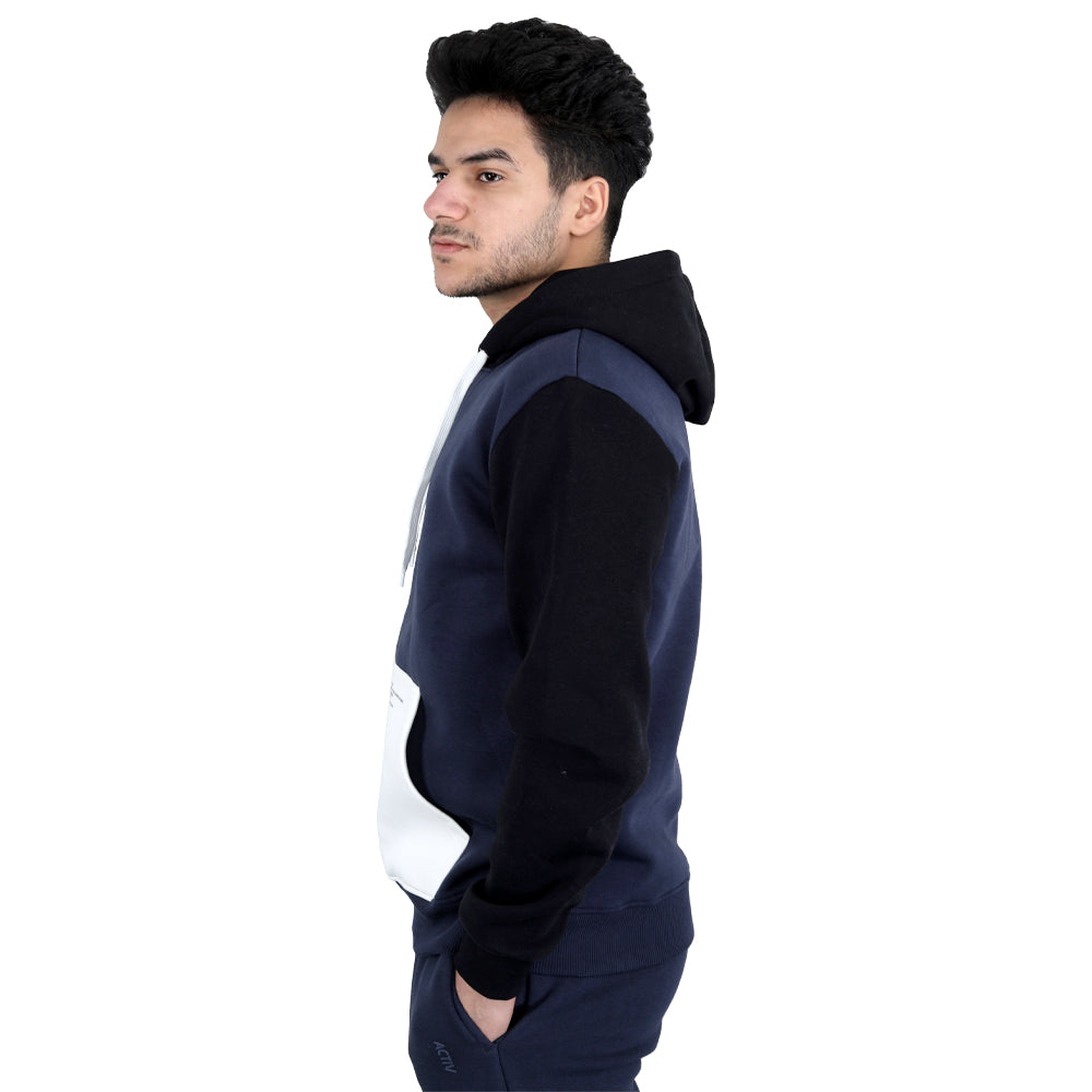 ACTIV CROW HOODIE SWEATSHIRT - Navy*Black*White