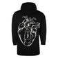 ACTIV GRAPHIC HOODIE SWEATSHIRT - BLACK