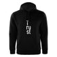 ACTIV GRAPHIC HOODIE SWEATSHIRT - BLACK