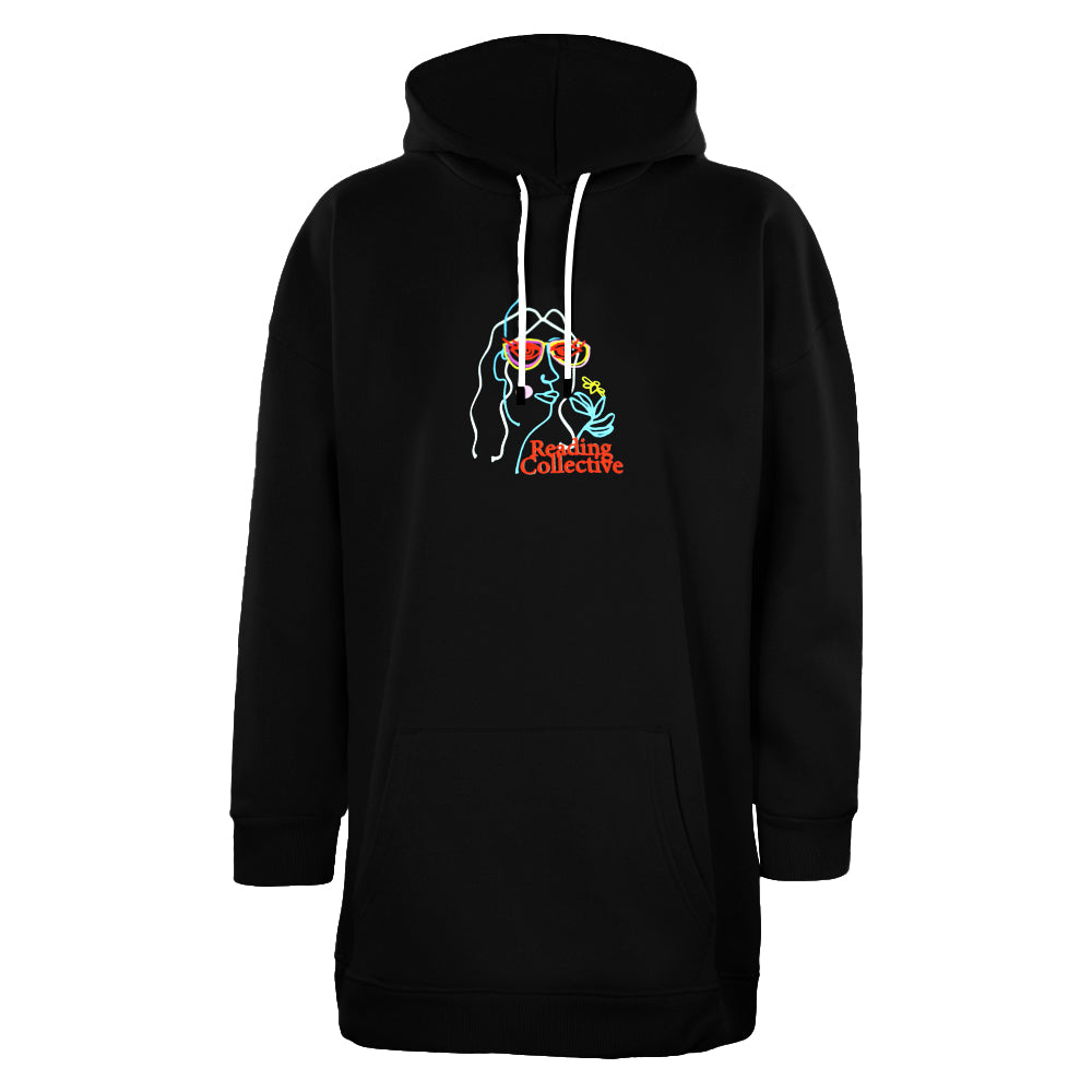 ACTIV GRAPHIC HOODIE SWEATSHIRT - BLACK