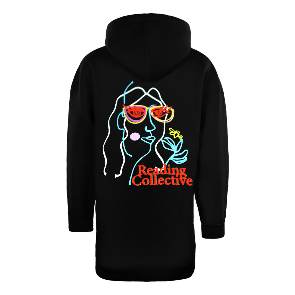 ACTIV GRAPHIC HOODIE SWEATSHIRT - BLACK