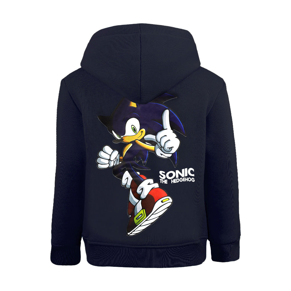 ACTIV GRAPHIC HOODIE SWEATSHIRT - Boys - NAVY