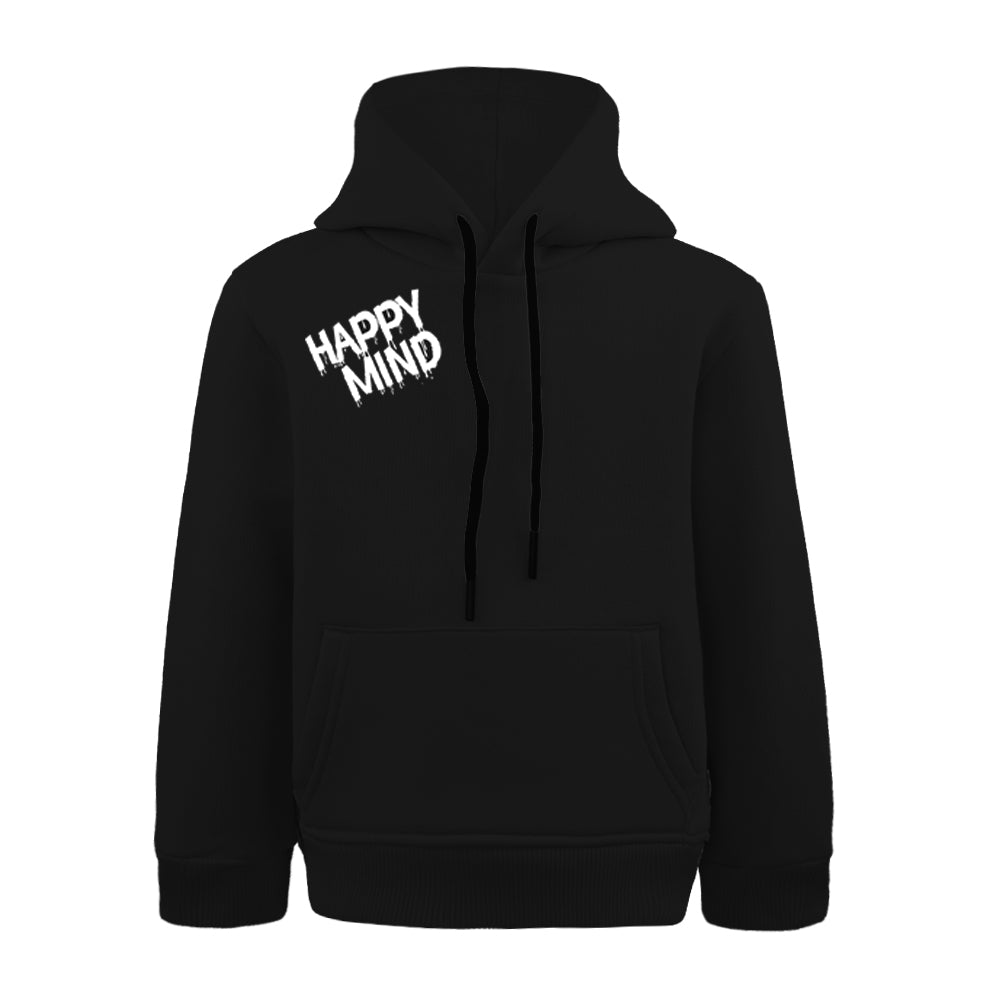 ACTIV GRAPHIC HOODIE SWEATSHIRT - BLACK