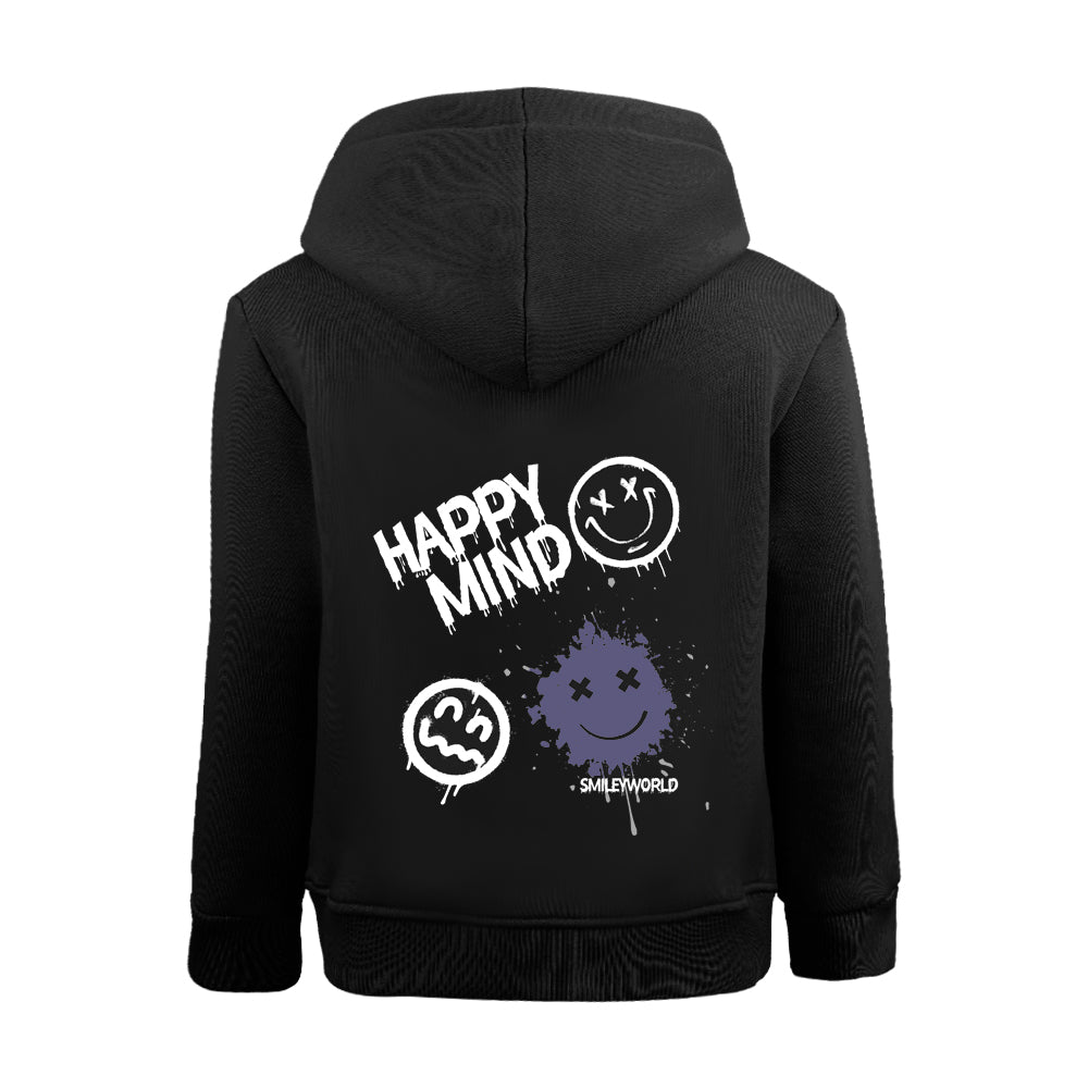 ACTIV GRAPHIC HOODIE SWEATSHIRT - BLACK