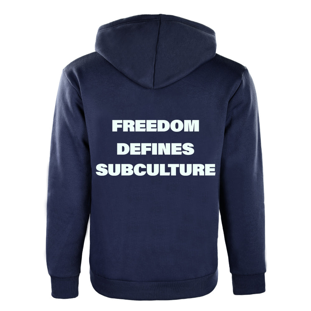 AIRLIFE GRAPHIC HOODIE SWEATSHIRT - NAVY