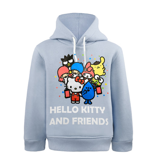 AIRLIFE GRAPHIC HOODIE SWEATSHIRT - SKYBLUE