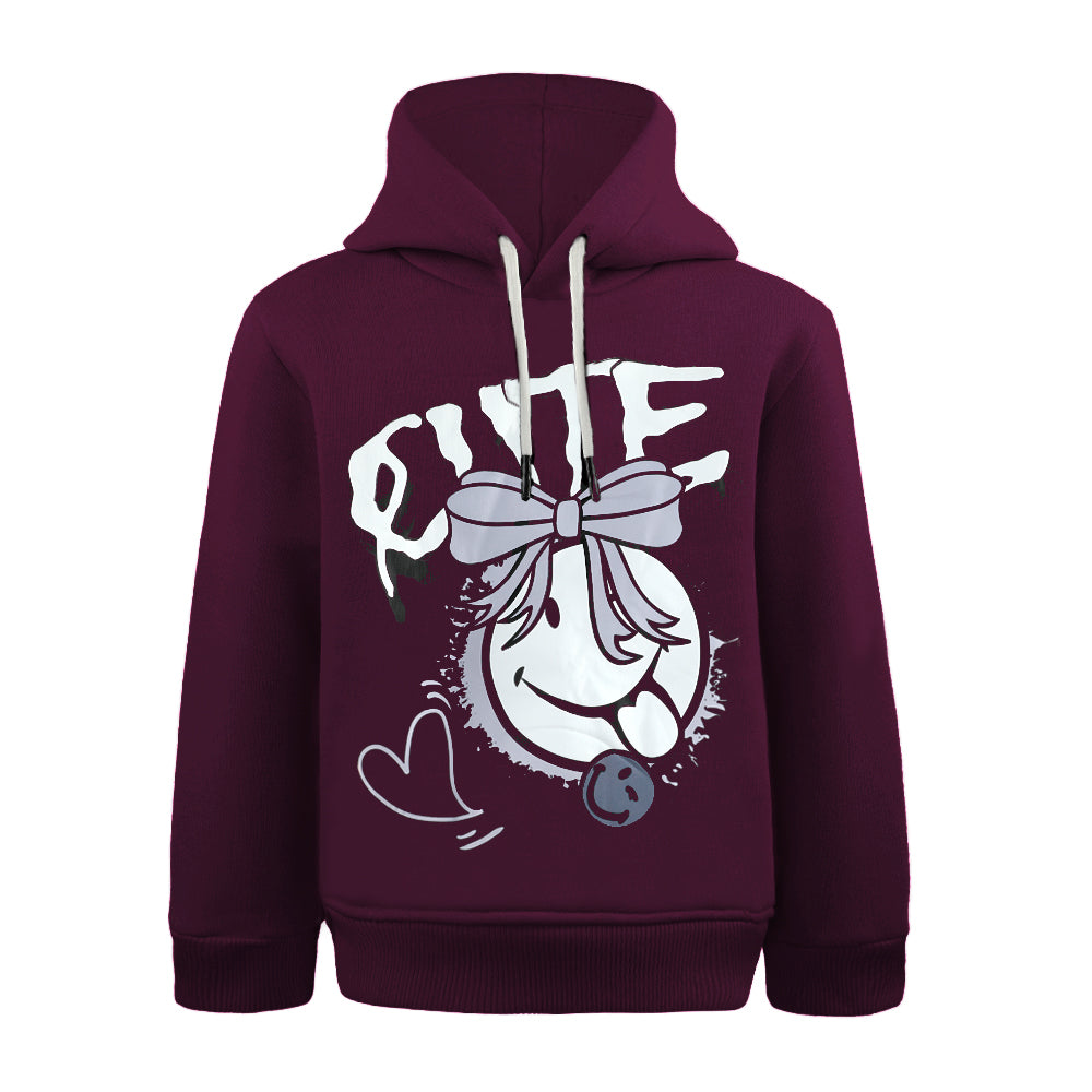 ACTIV GRAPHIC HOODIE SWEATSHIRT - PURPLE