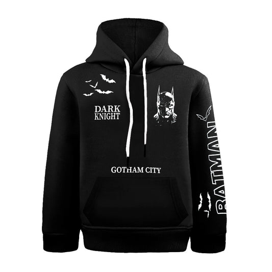 ACTIV GRAPHIC HOODIE SWEATSHIR - BLACK