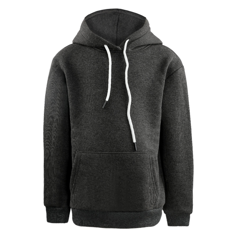 ACTIV BASIC HOODIE SWEATSHIRT - CHARCOAL