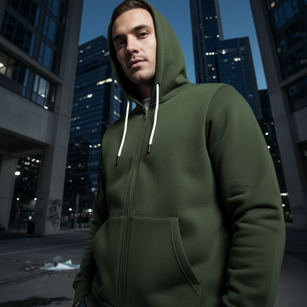 ACTIV EMP HOODIE SWEATSHIRT - OLIVE