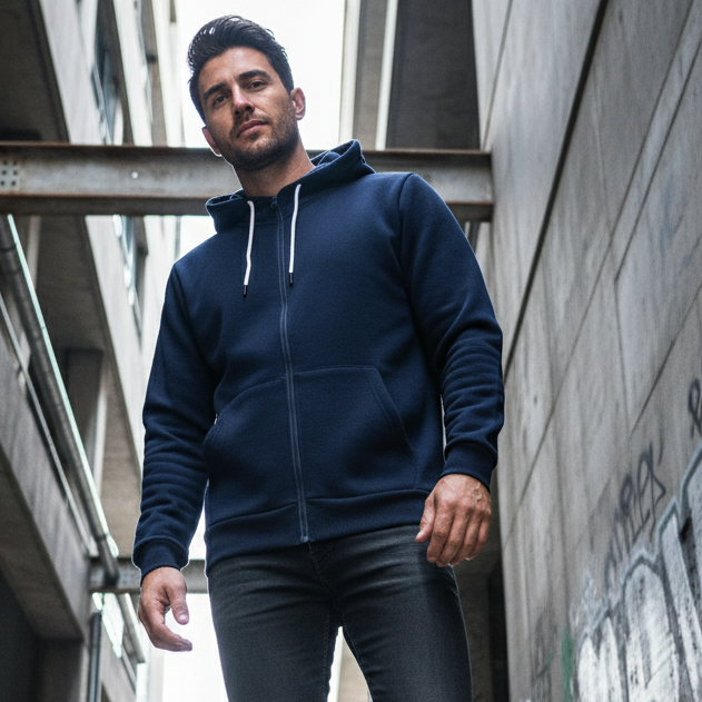 ACTIV EMP HOODIE SWEATSHIRT - NAVY