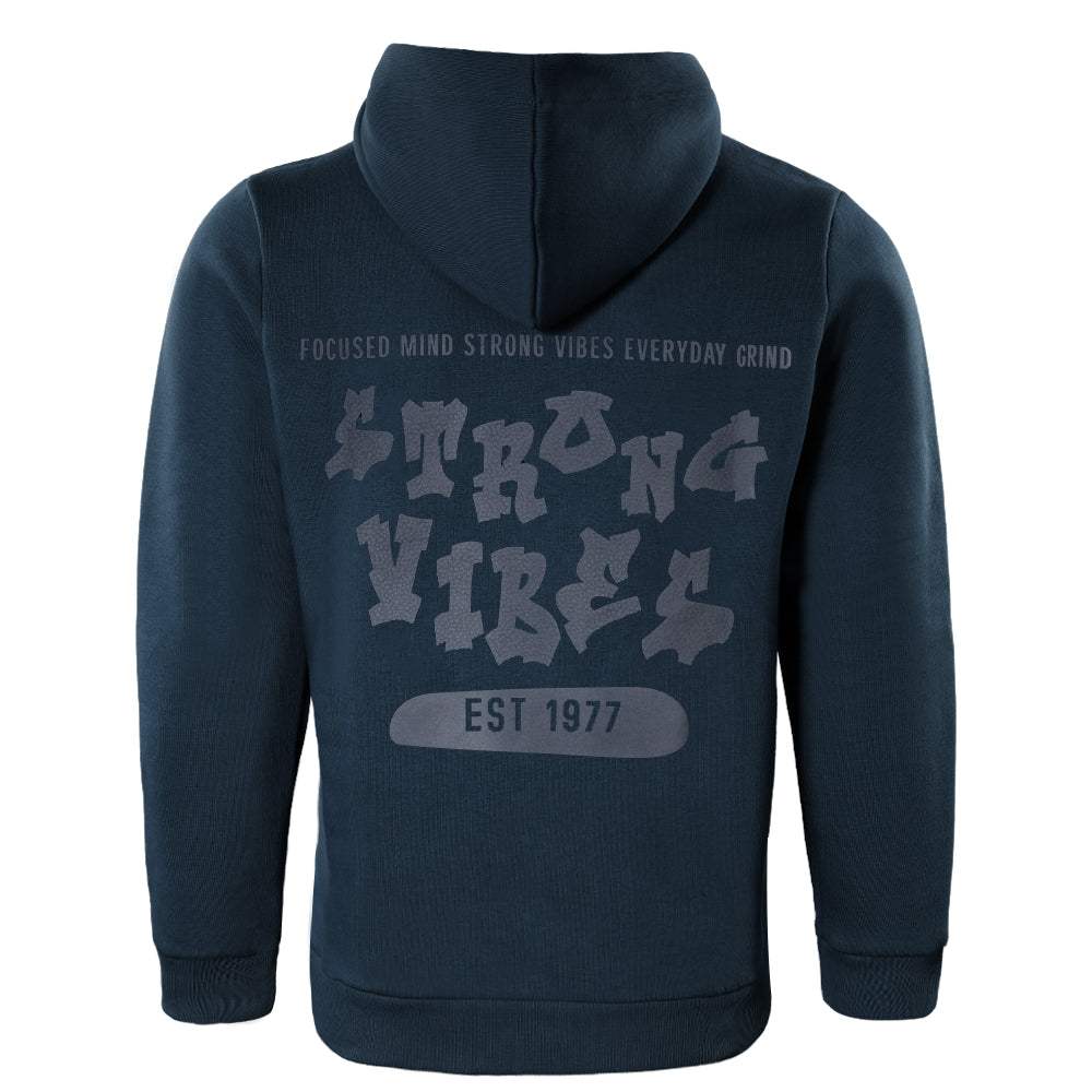 ACTIV GRAPHIC HOODIE SWEATSHIRT - NAVY