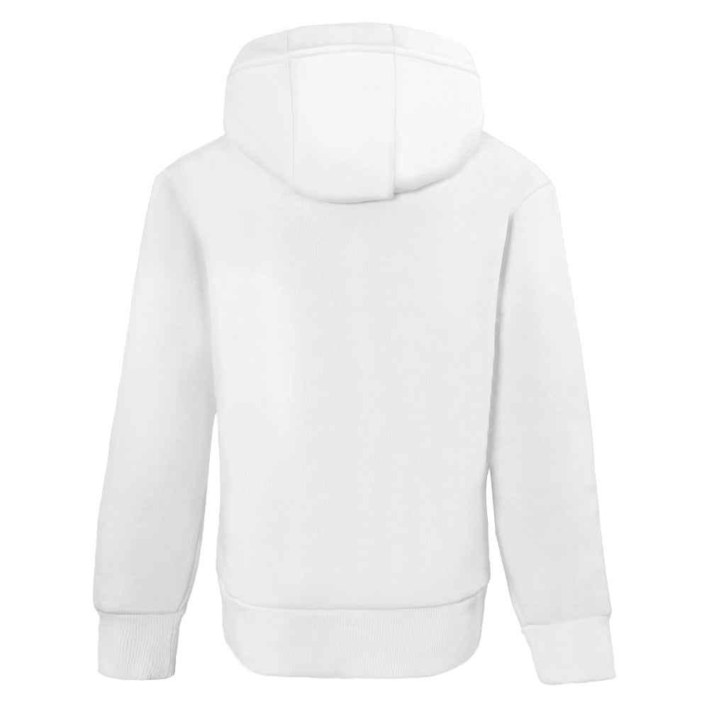 ACTIV EMB HOODIE SWEATSHIRT - WHITE
