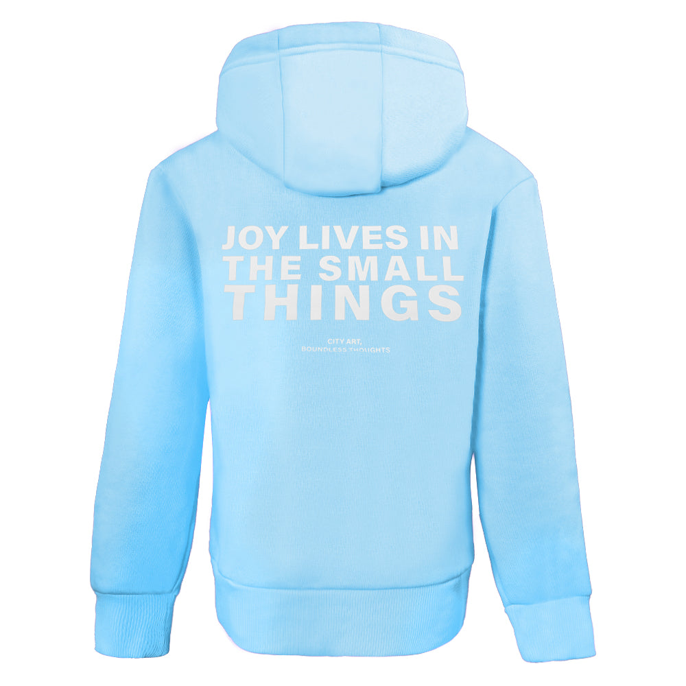 ACTIV GRAPHIC HOODIE SWEATSHIRT - SKYBLUE