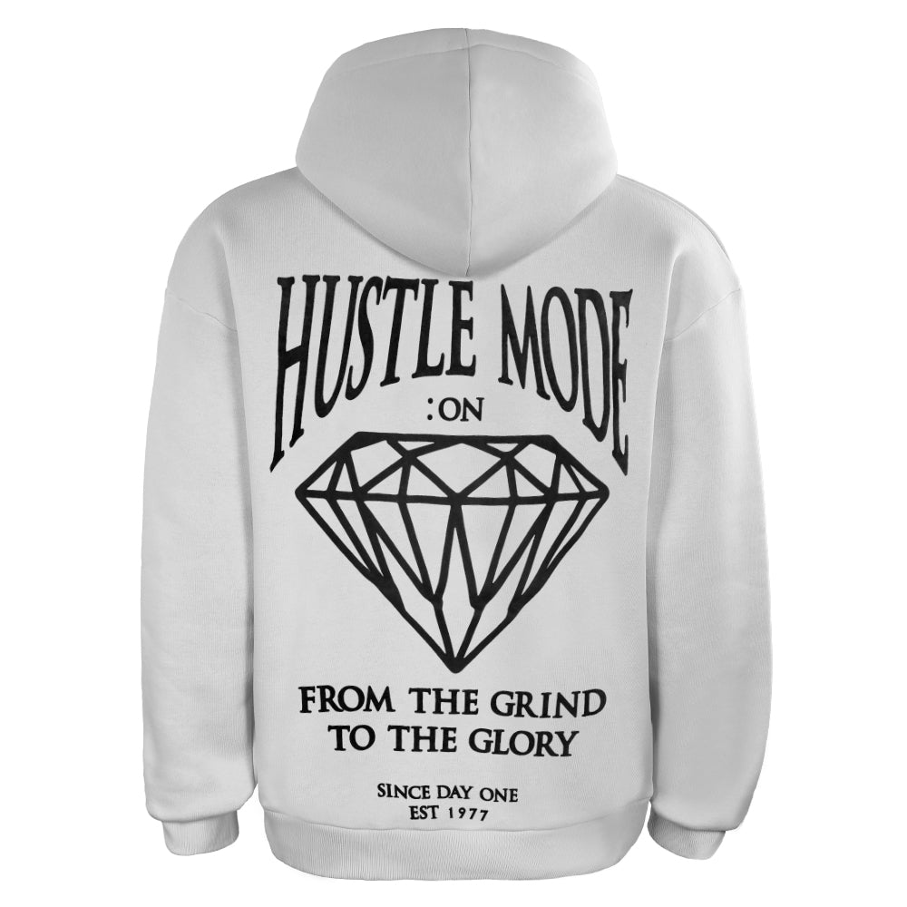 ACTIV GRAPHIC HOODIE SWEATSH - GREY