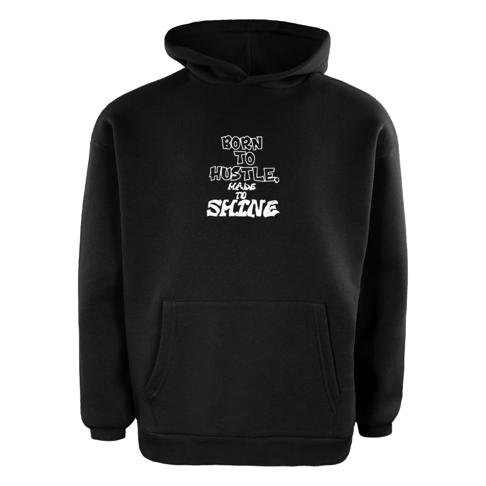 ACTIV GRAPHIC HOODIE SWEATSH - BLACK
