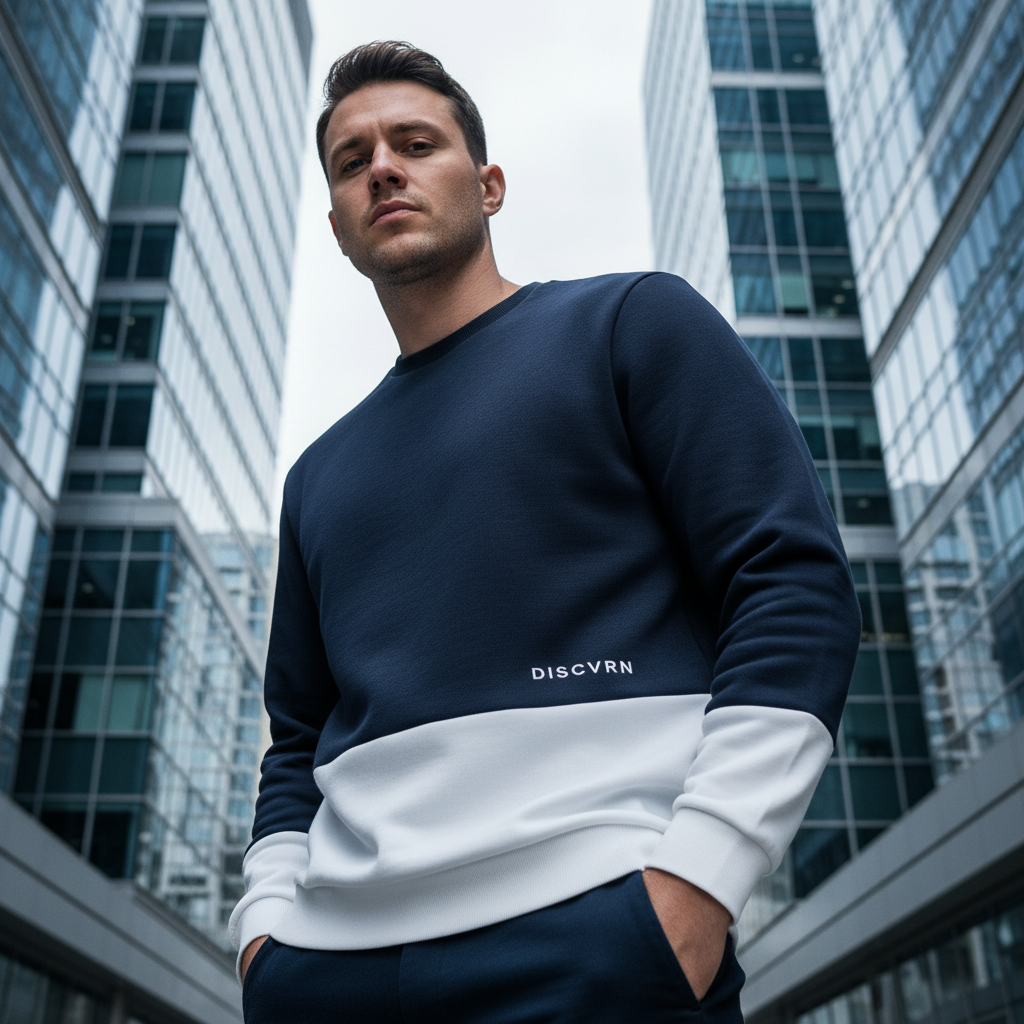 ACTIV CROW R.NECK SWEATSHIRT - OFFWHITE