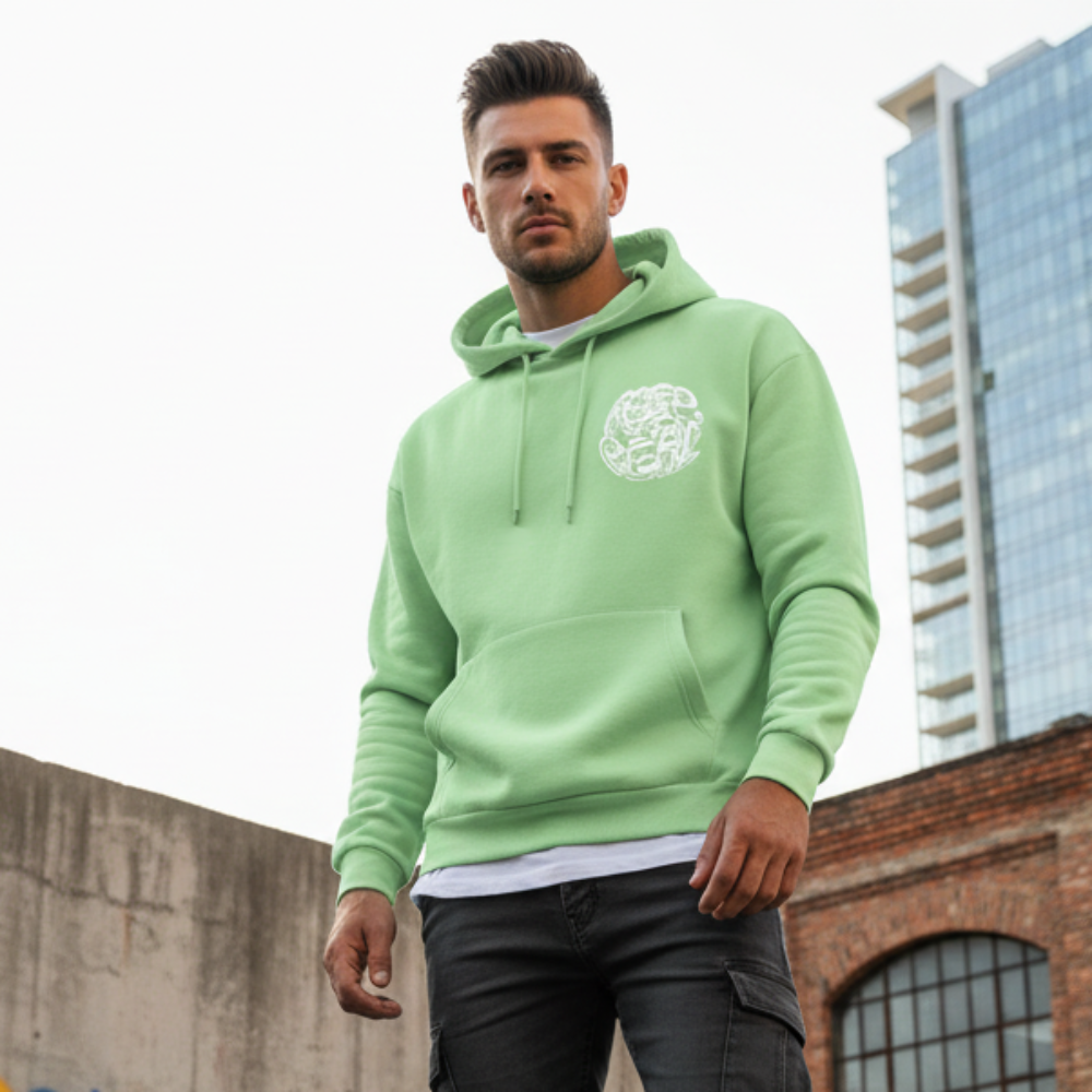 ACTIV GRAPHIC HOODIE SWEATSH - MINT - Activ Abou Alaa