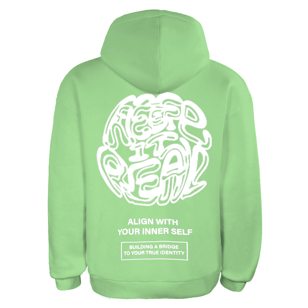 ACTIV GRAPHIC HOODIE SWEATSH - MINT