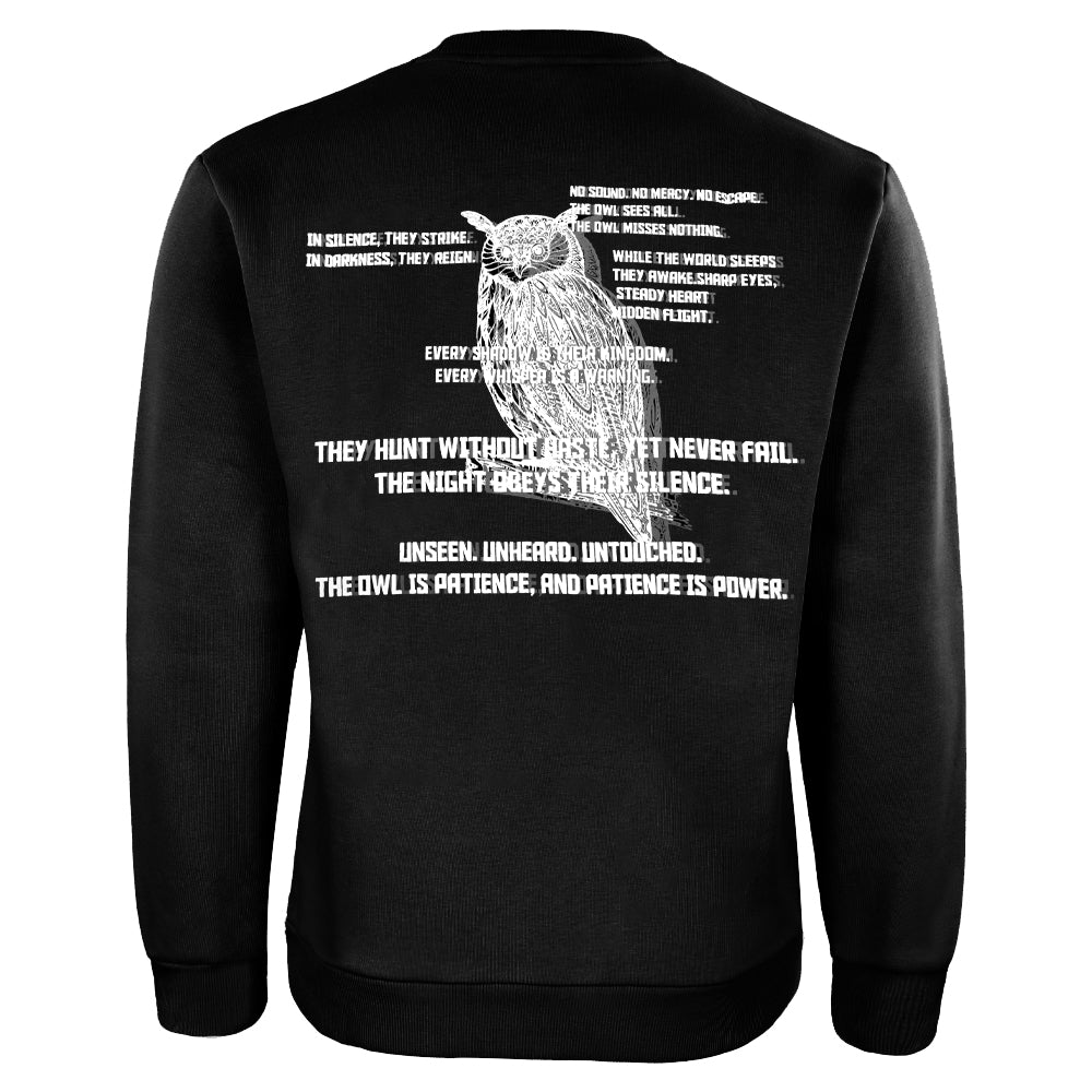 ACTIV GRAPHIC R.NECK SWEATSH - BLACK