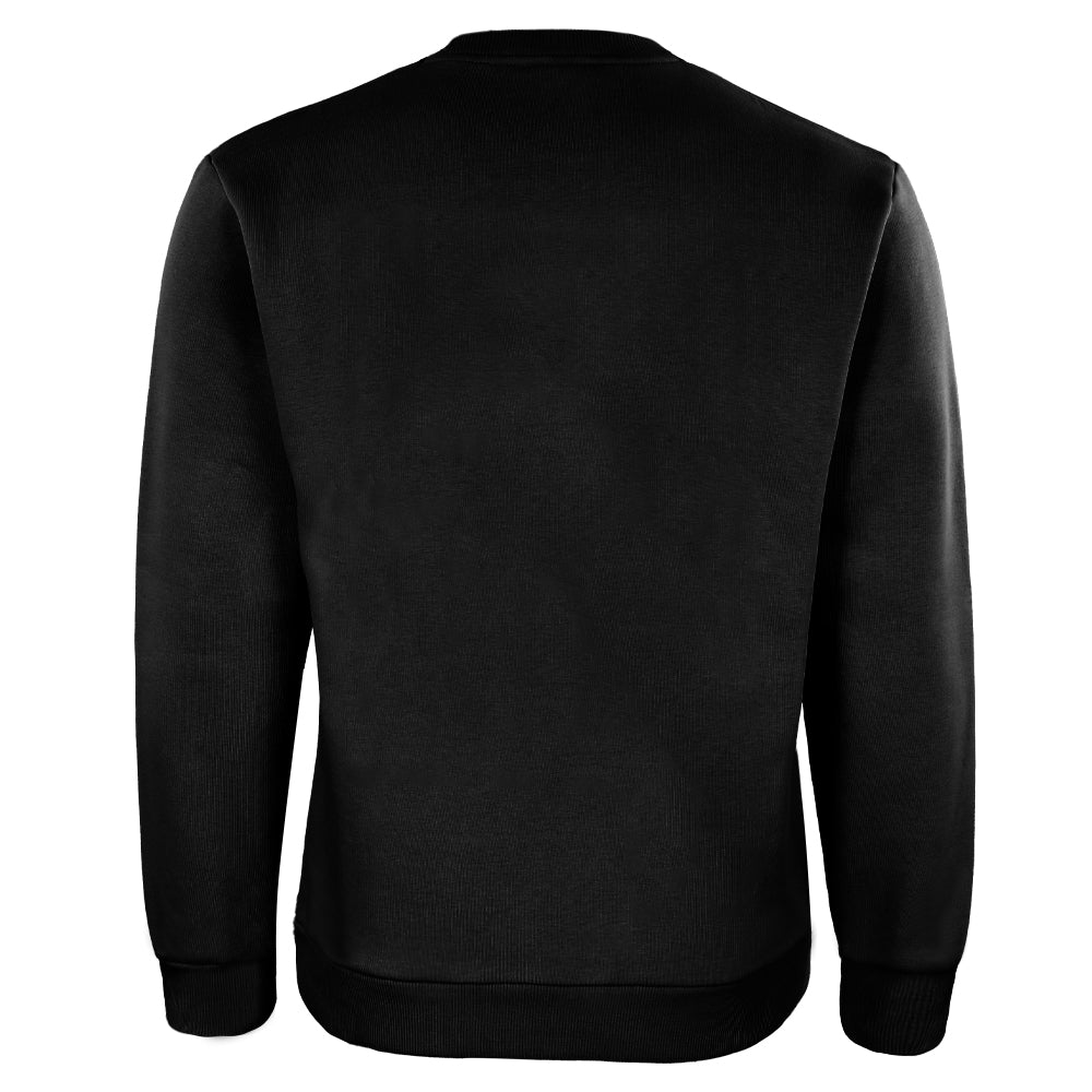 ACTIV GRAPHIC R.NECK SWEATSH - BLACK