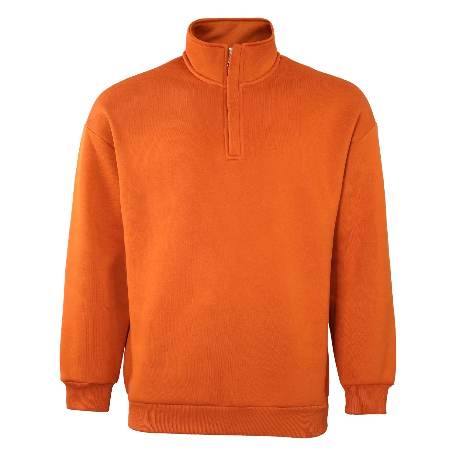 ACTIV BASIC H.ZIPPER SWEATSH - CAMEL - Activ Abou Alaa