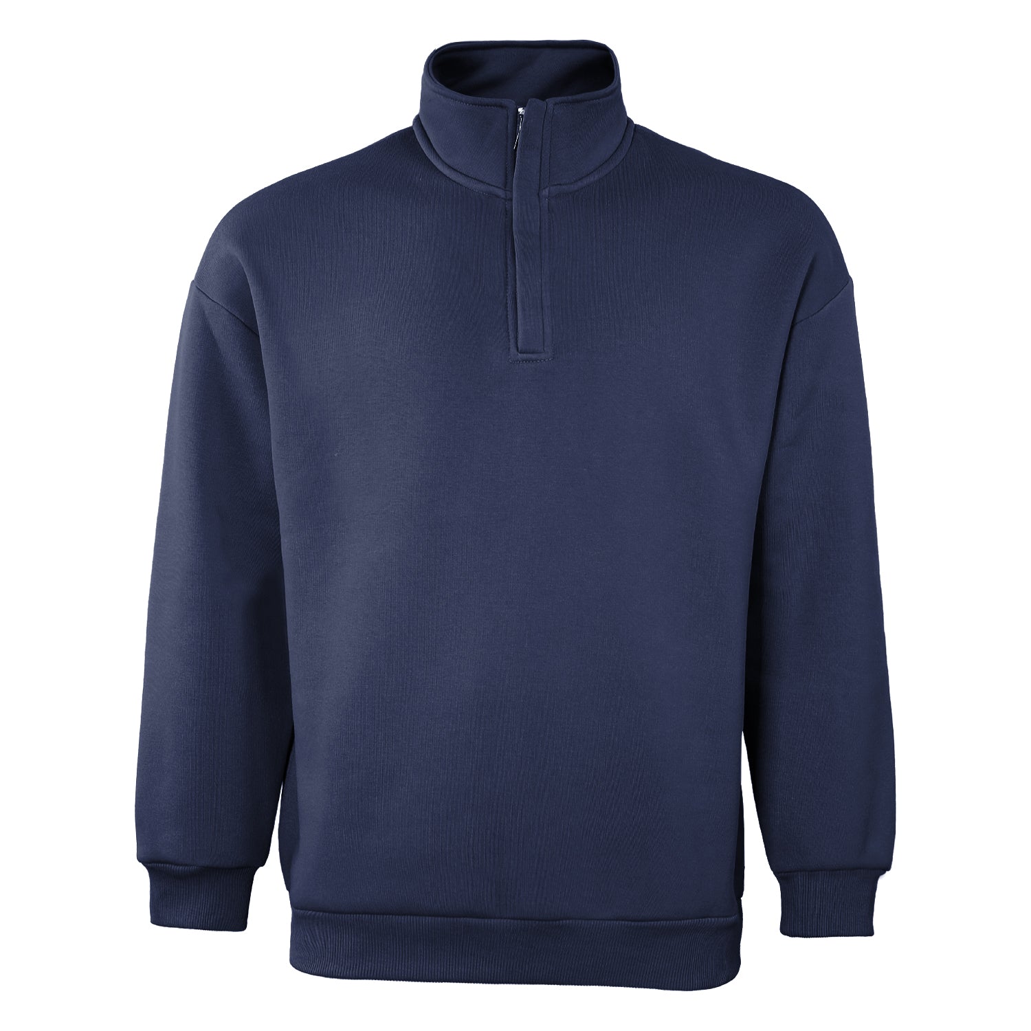ACTIV BASIC H.ZIPPER SWEATSH - NAVY - Activ Abou Alaa