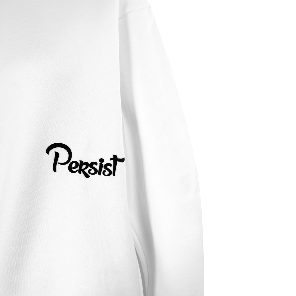 ACTIV BASIC R.NECK SWEATSHIRT - WHITE