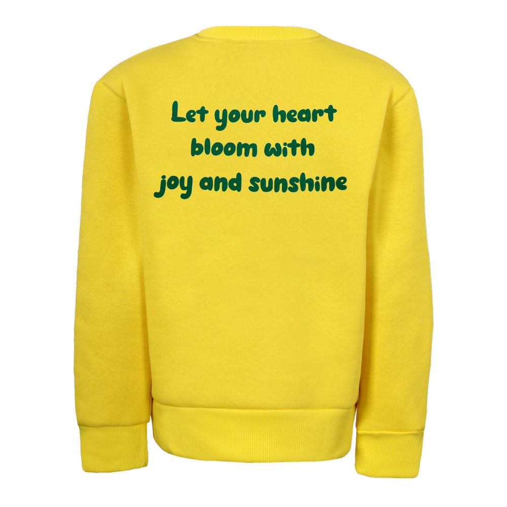 ACTIV GRAPHIC R.NECK SWEATSH - YELLOW