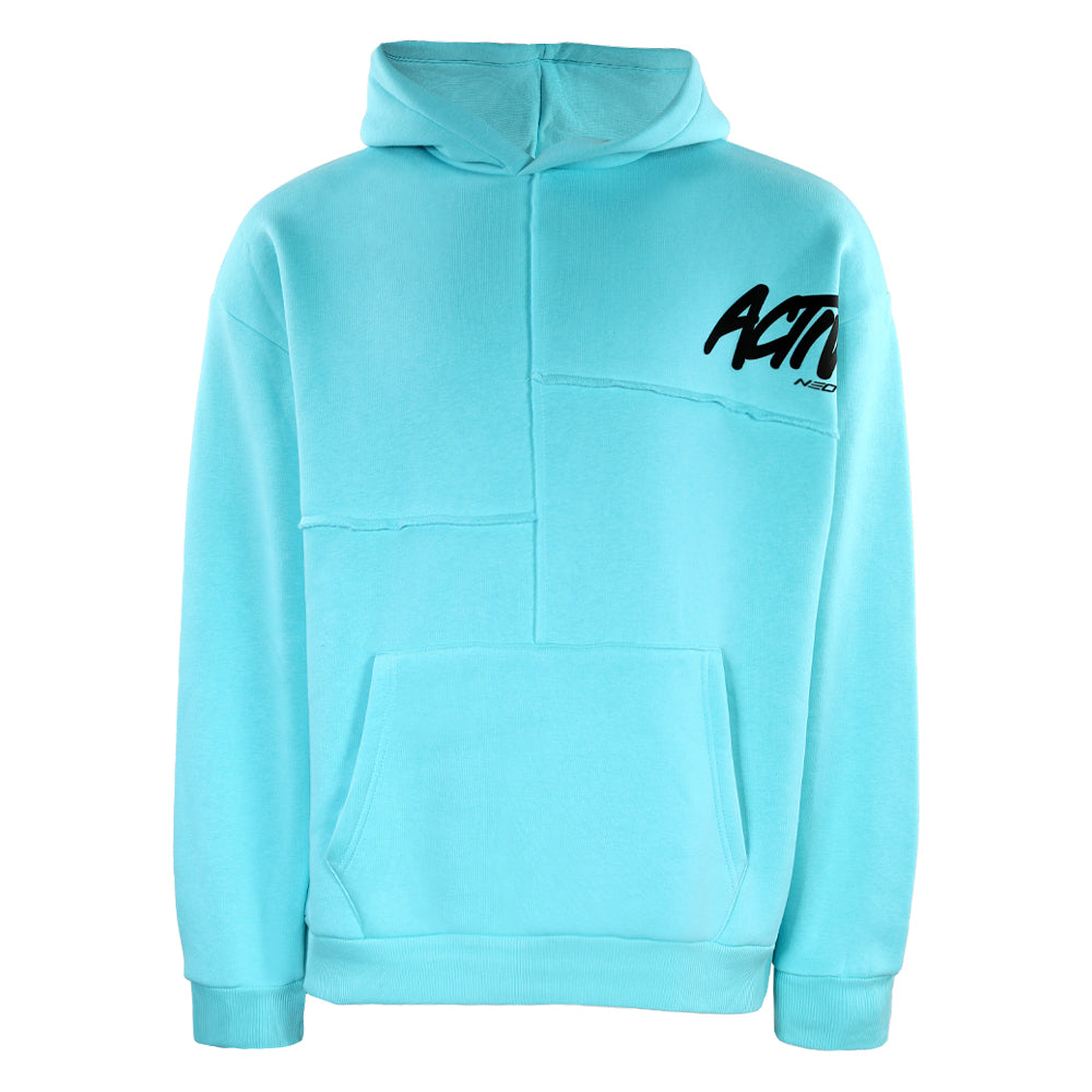 ACTIV CROW HOODIE SWEATSHIRT - SKYBLUE