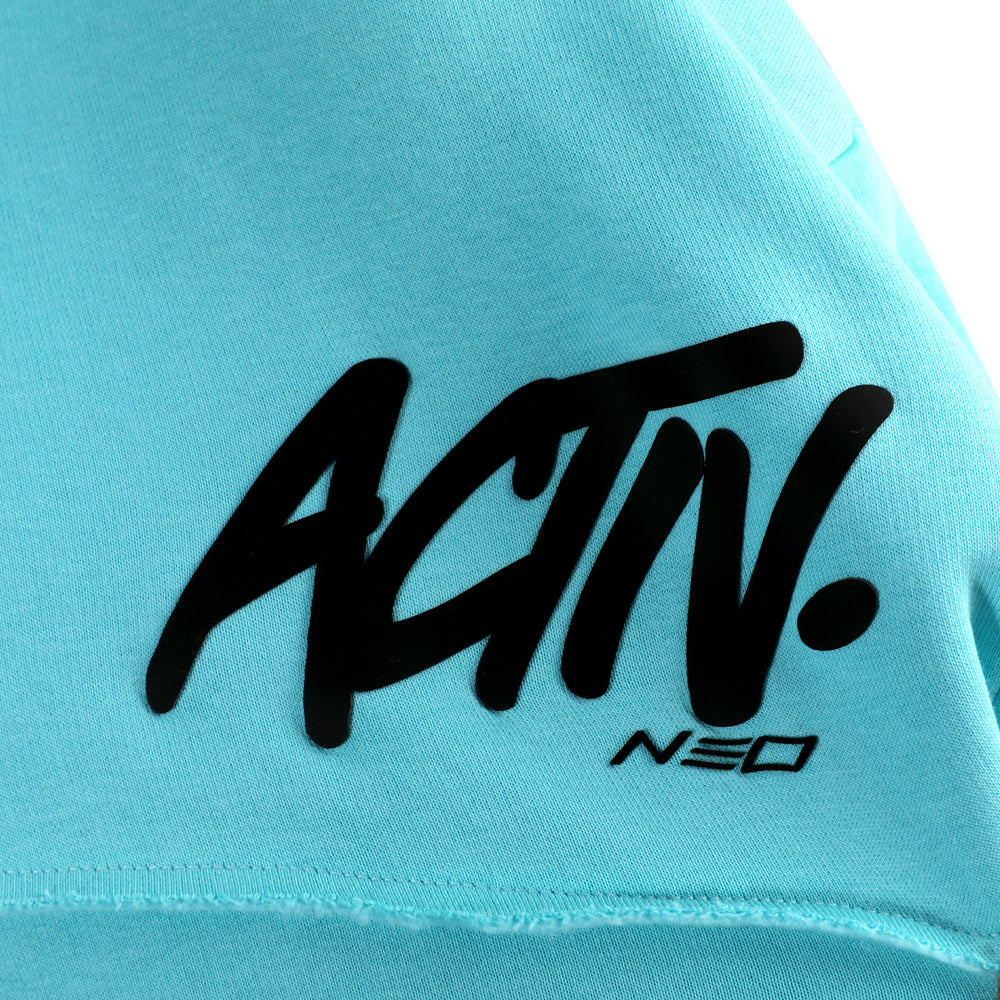 ACTIV CROW HOODIE SWEATSHIRT - SKYBLUE
