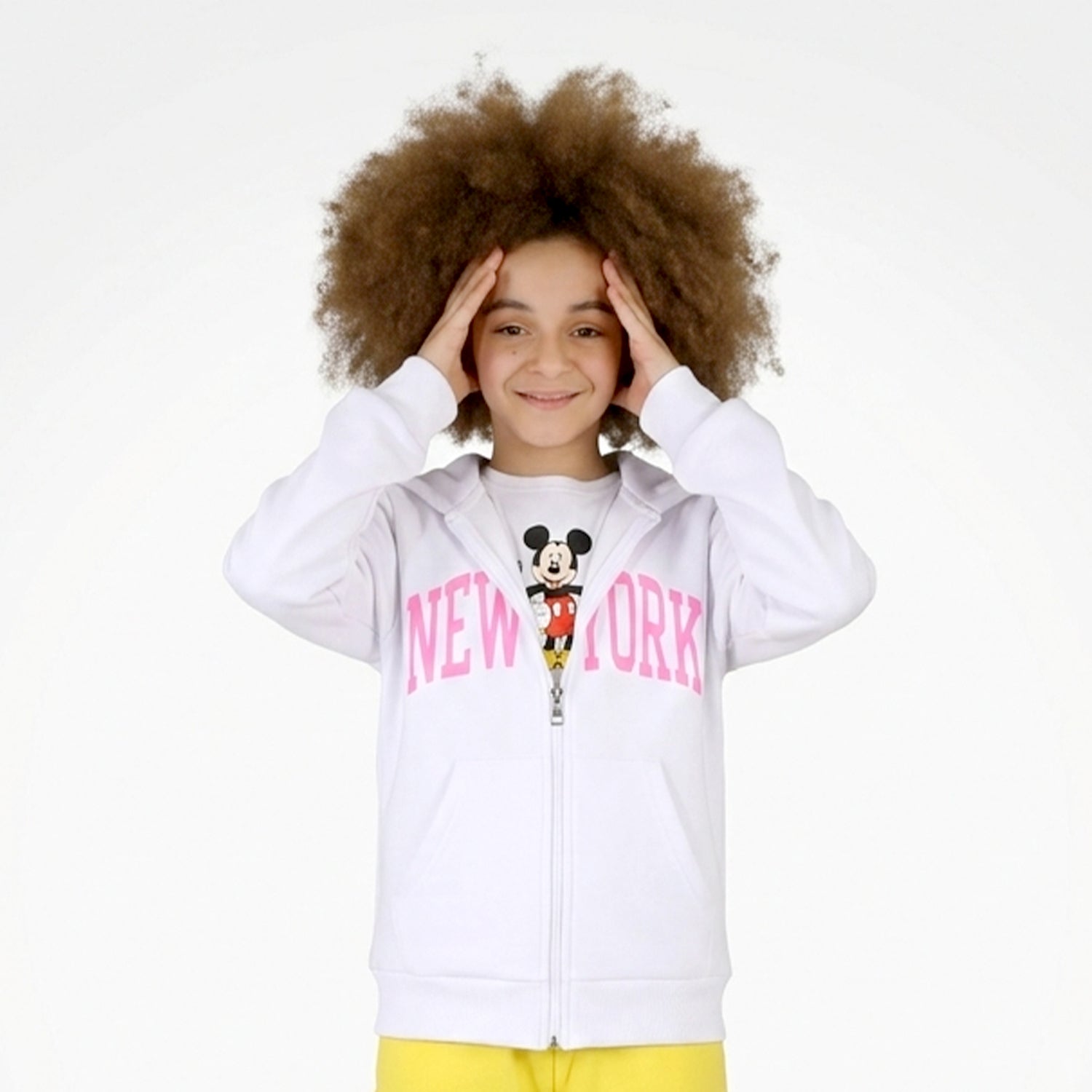 ACTIV CROP-TOP HOODIE SWEATSH - WHITE - Activ Abou Alaa