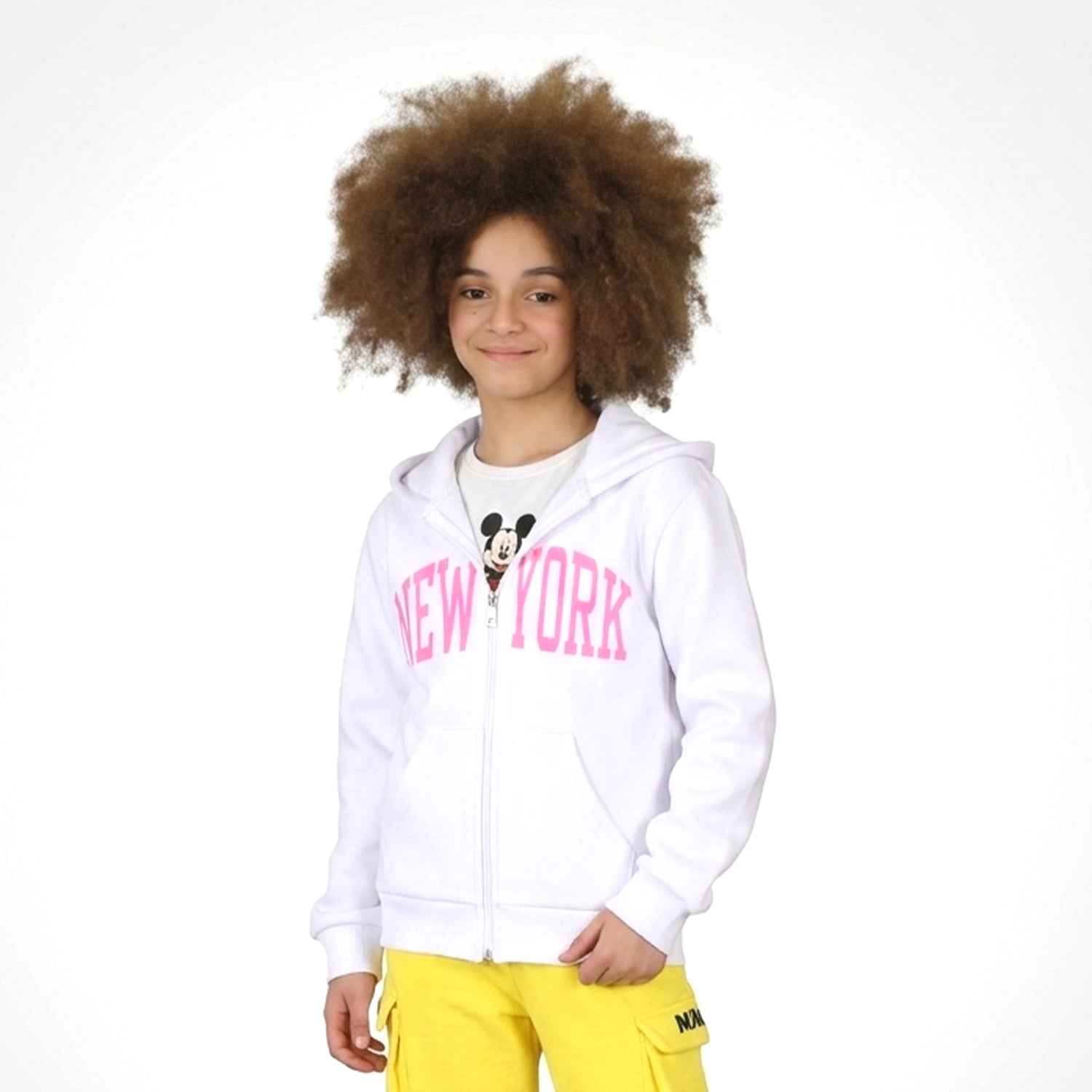 ACTIV CROP-TOP HOODIE SWEATSH - WHITE - Activ Abou Alaa