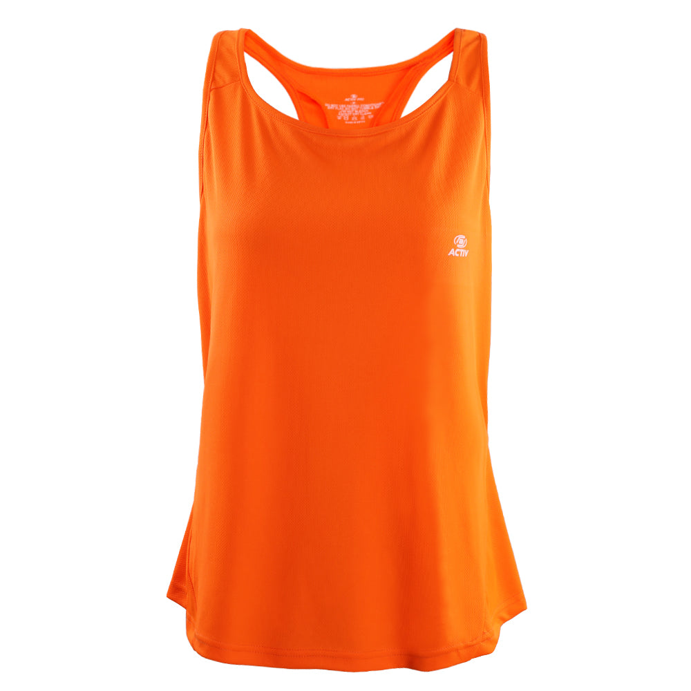 "ACTIV PRINT SPORTS TANKTOP - ORANGE