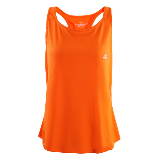 "ACTIV PRINT SPORTS TANKTOP - ORANGE