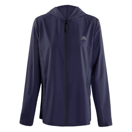 ACTIV BASIC ZIPPER TRACKTOP - NAVY