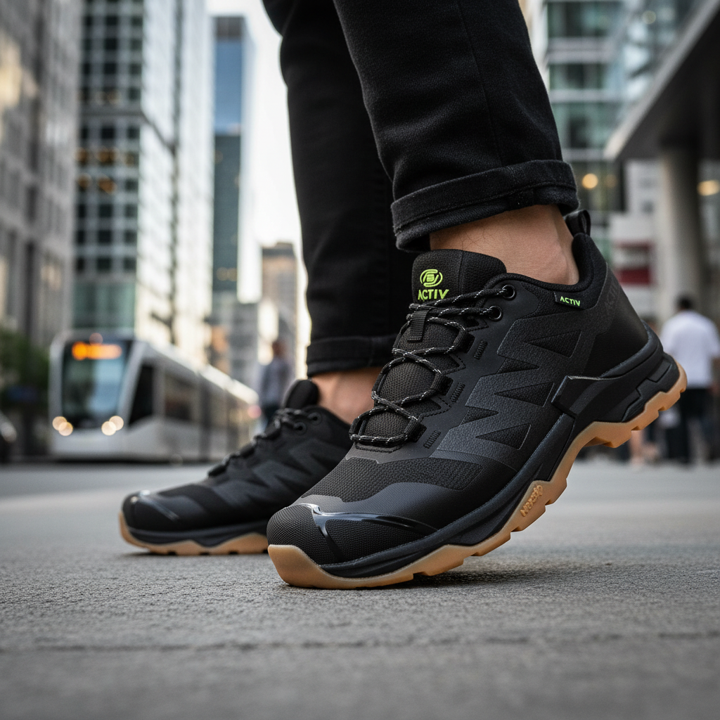 ACTIV TREKKING SHOES - BLACK - Activ Abou Alaa